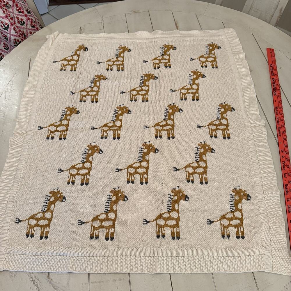 Baby Quilt Giraffes